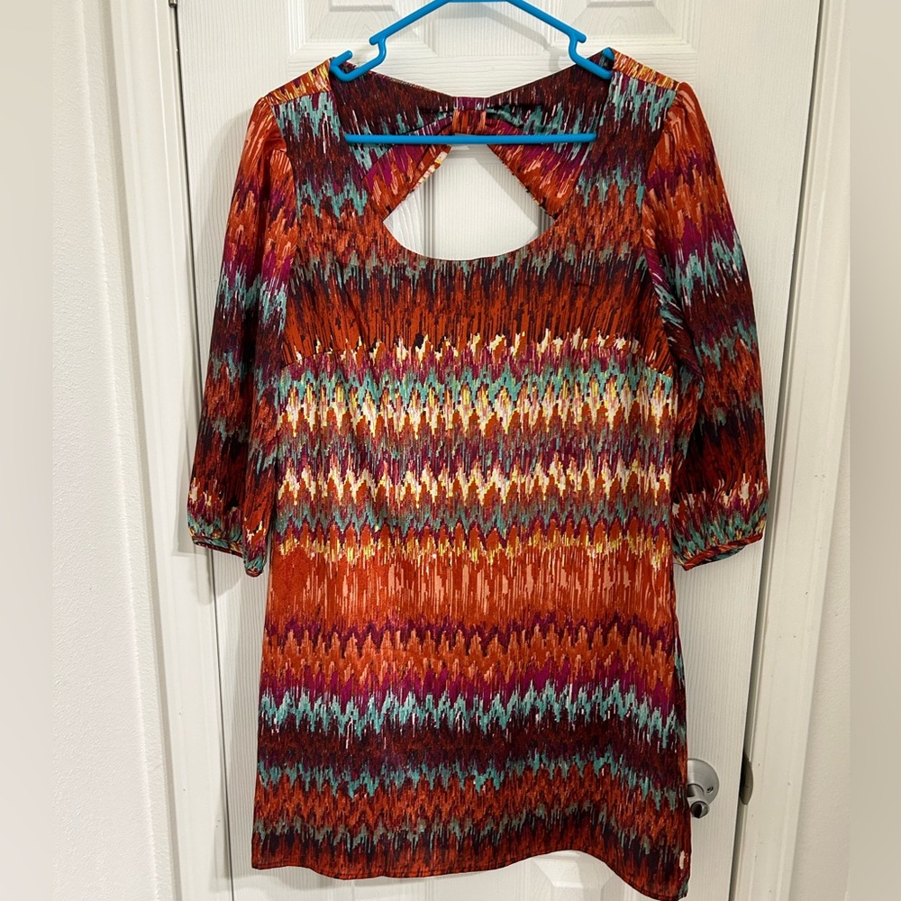 Multi colored dress